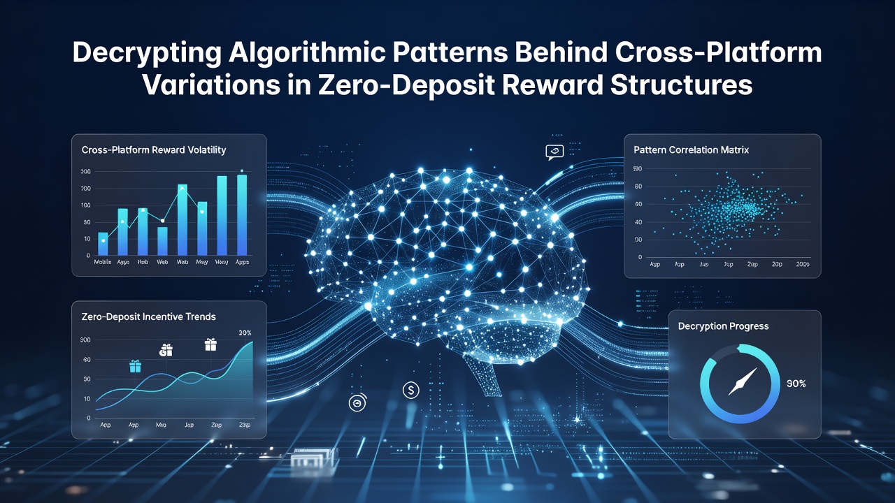 Cross-platform comparison charts displaying reward value distributions and algorithmic decision branches